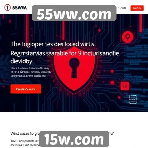Avaliação da segurança e privacidade no 55ww.com